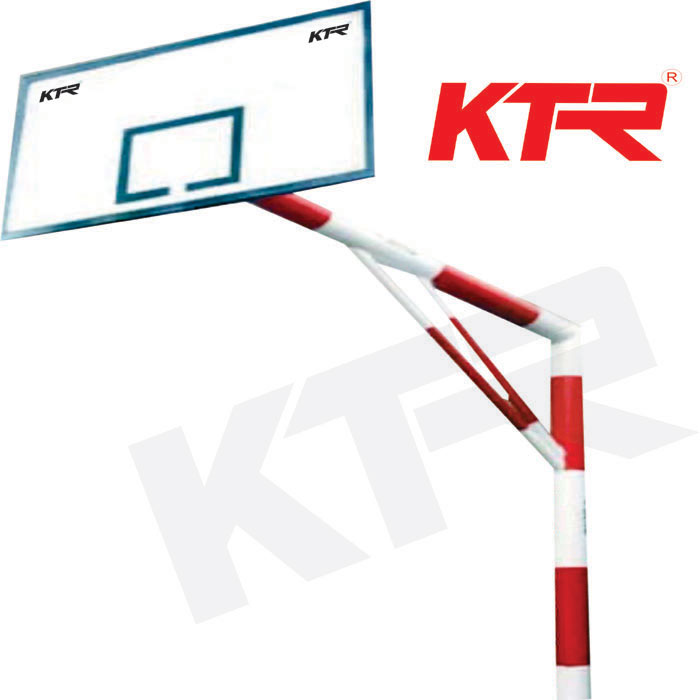 Basket Ball Pole with Wooden Ply Board ( Tender Purposes)